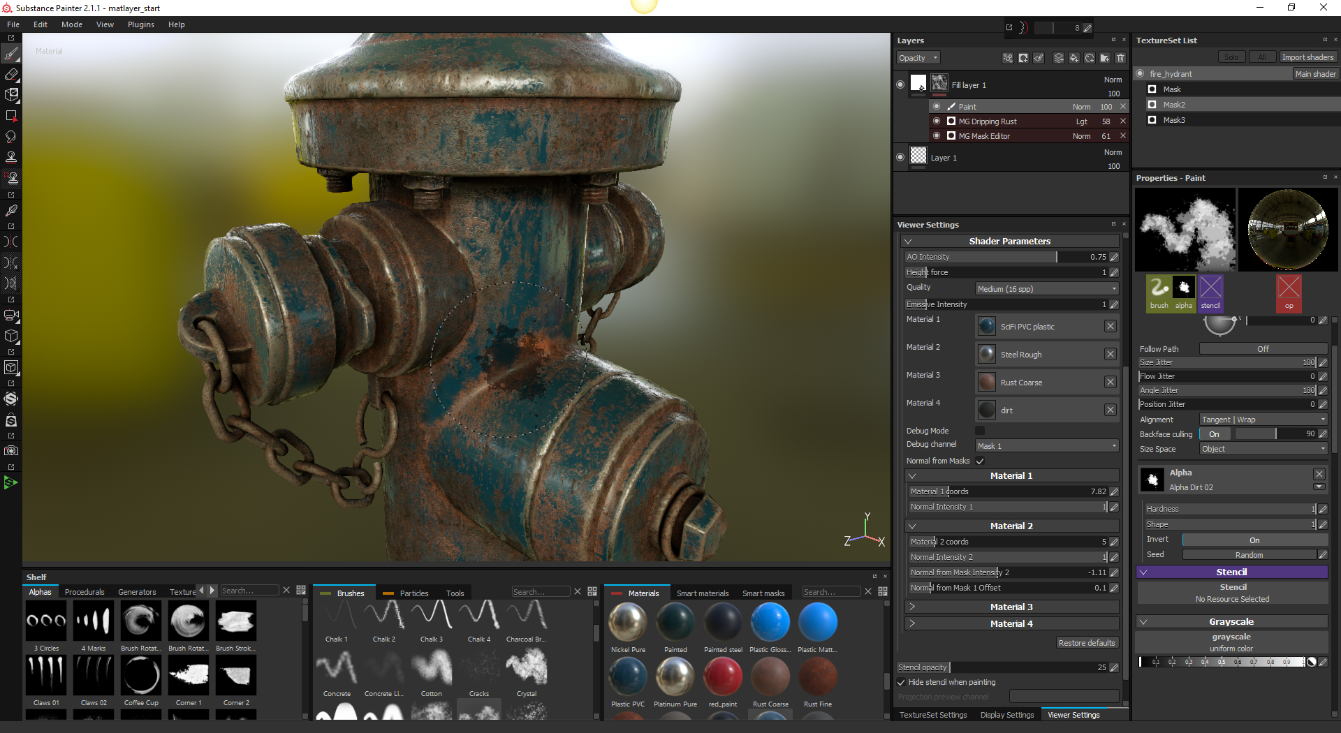 Substance designer экспорт текстур